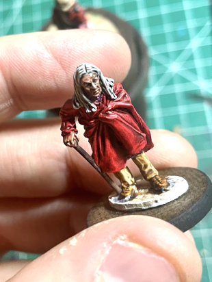 Amazing how they come to life. An indigenous woman for frontier gaming.