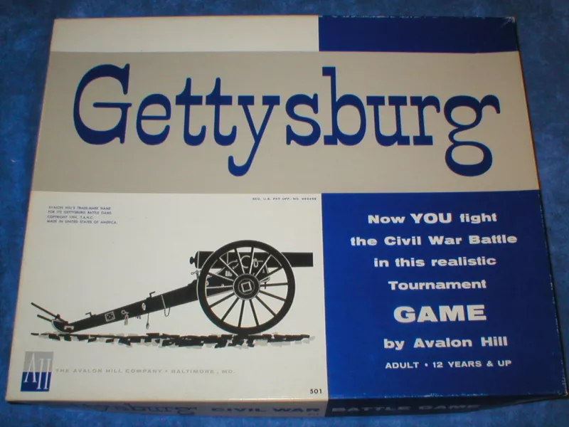 "Gettysburg," designed by Charles S. Roberts.