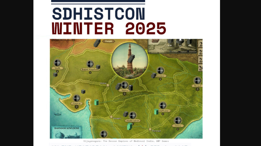 A preview image for SDHistCon Winter Quarters 2025.