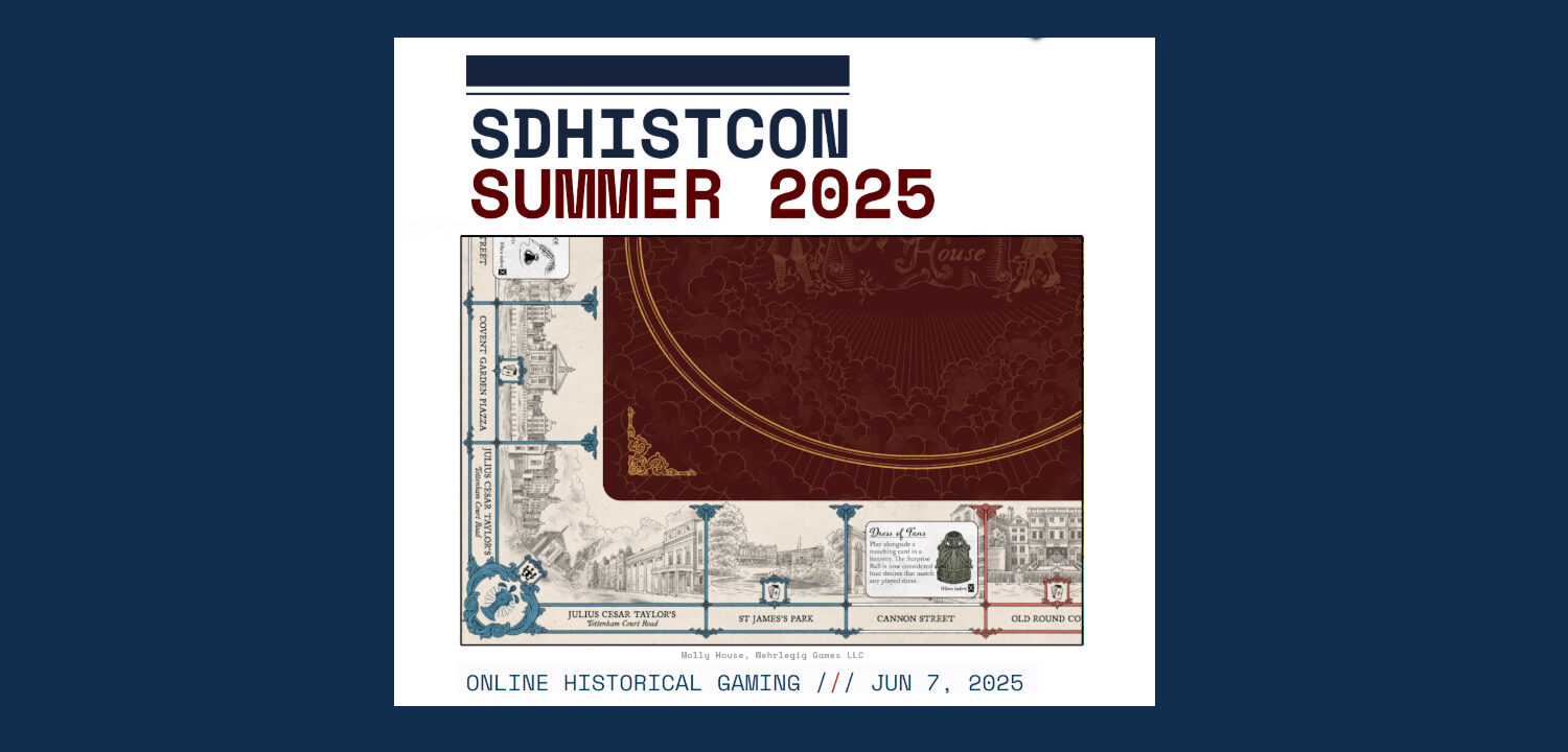 A graphic for SDHistCon Second Front 2025.
