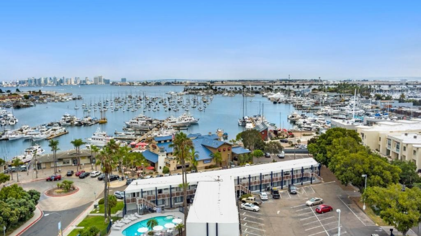 A view of the Point Loma area in San Diego.