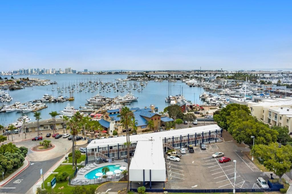 A view of the Point Loma area in San Diego.
